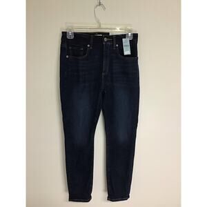 Loft Mid-Rise‎ Curvy Petite Skinny Jeans Women's Size 26